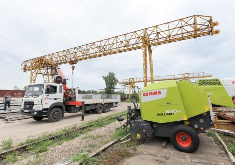Погрузо-разгрузочные работы с негабаритными грузами на Ж/Д